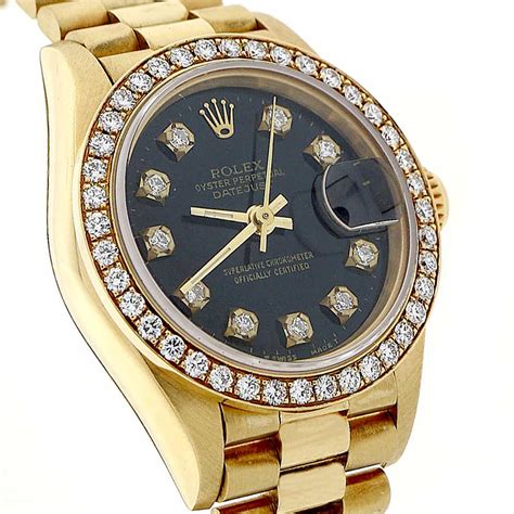 rolex covered in diamonds|rolex diamond bezel prices.